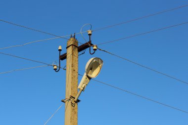 Beton aydınlatma sütun