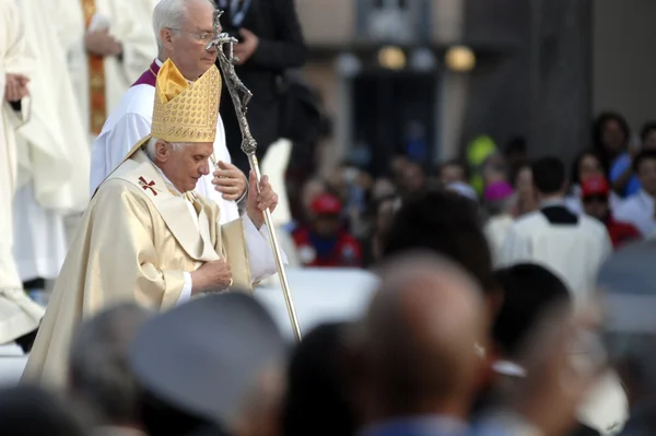 Ιωσήφ ο Πάπας Βενέδικτος xvi — Φωτογραφία Αρχείου