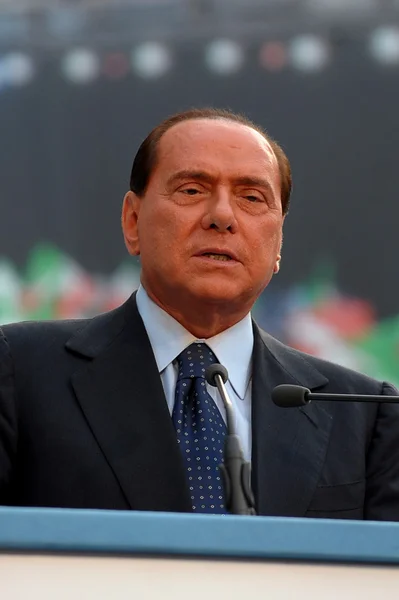 Silvio Berlusconi — Stock Photo, Image