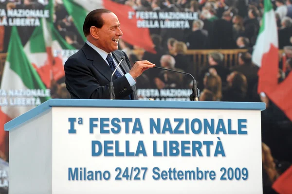 Silvio Berlusconi — Stock Photo, Image