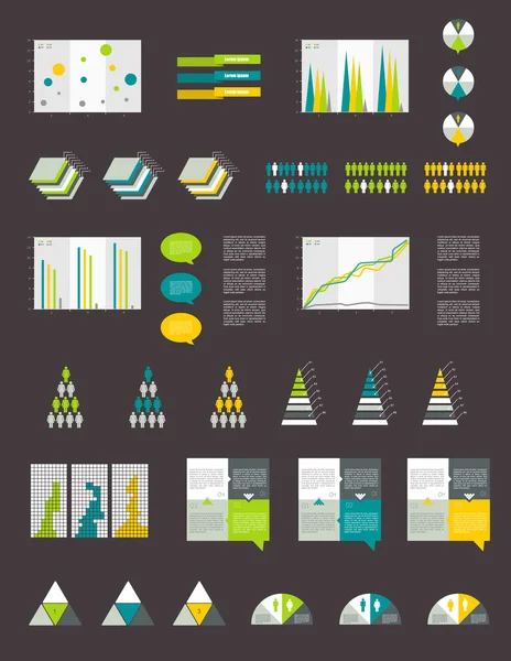 Infografische Elemente. — Stockvektor