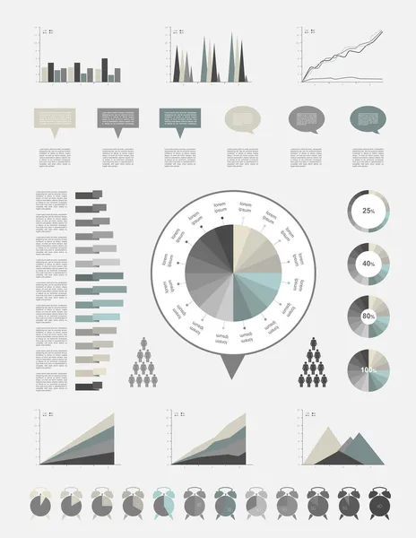 Elementy infograficzne. — Wektor stockowy