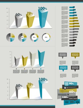 Örnek sayfa. çizelgeler, grafikler için bilgileri çizge.