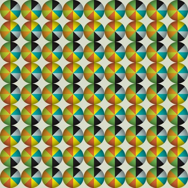 Colorfull cirkel patroon. — Stockvector