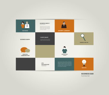 Infographic flat bar. sade bir şekilde düzenlenebilir sayfası diyagramı. vektör renkli dikdörtgen düzeniinfographic 플랫 바입니다. 간단 하 게 편집 가능한 시트 다이어그램입니다. 벡터 색된 사각형 구성표.