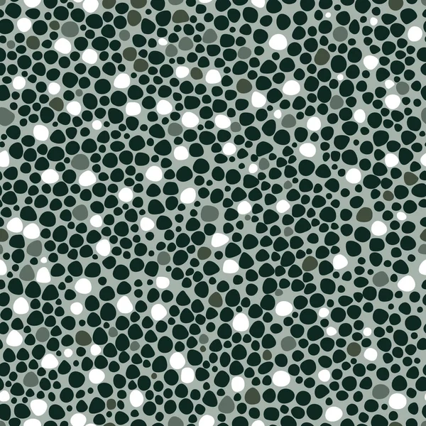 Polka Dot Бесшовный Повторяющийся Рисунок Окружностей Точек Вектор — стоковый вектор