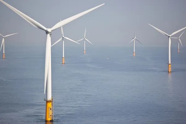 Offshore-Windpark — Stockfoto