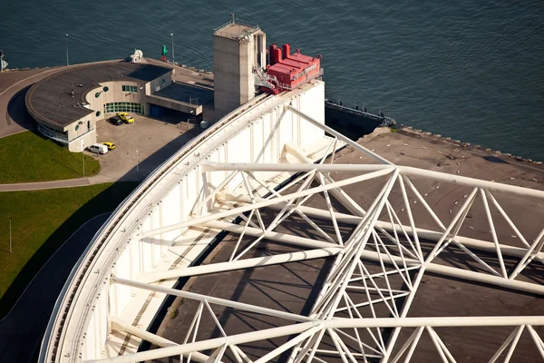 Surge barrier detail — Stock Photo, Image