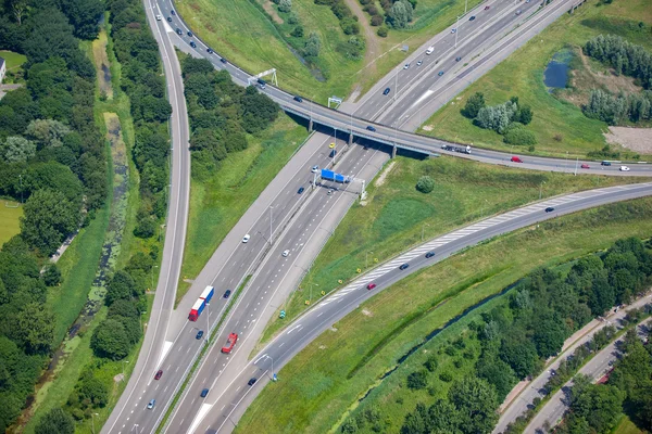 Intercâmbio rodoviário — Fotografia de Stock