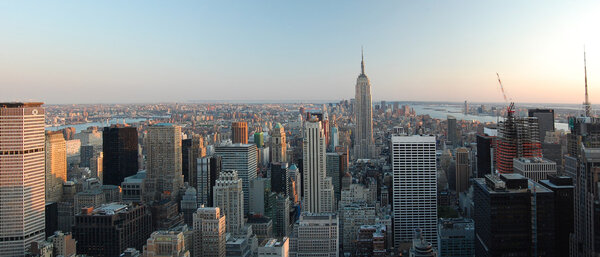 Panoramic view of NYC