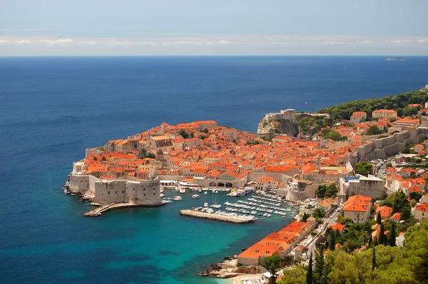 Eski Dubrovnik kasabası, Hırvat. — Stok fotoğraf
