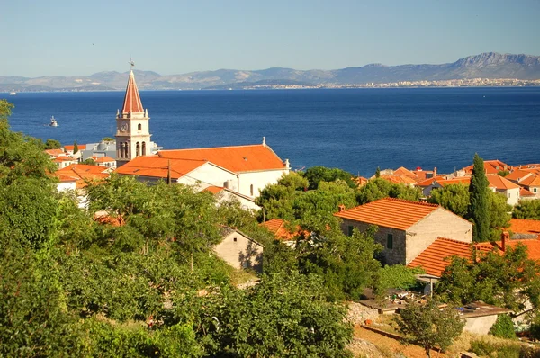 Postira en la isla de Brac, Croacia — Foto de Stock