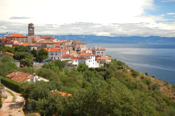 Byn Brseč på Istrien-halvön i Kroatien — Stockfoto