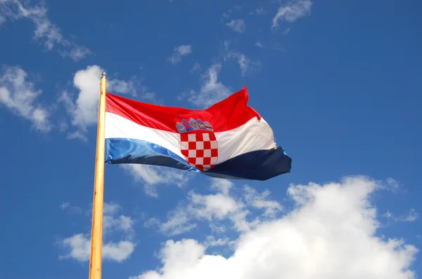 Bandera nacional de Croacia —  Fotos de Stock