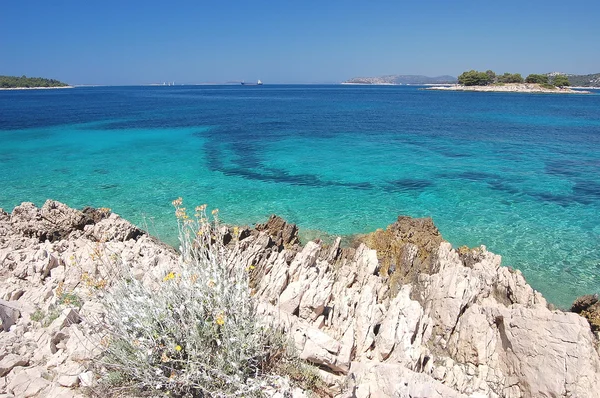 Paisaje de verano de croacia — Foto de Stock