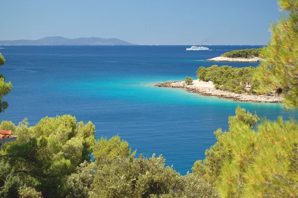 Paisaje de verano de croacia — Foto de Stock