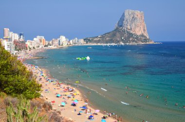 kumlu plaj calpe, İspanya