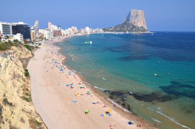 kumlu plaj calpe, İspanya