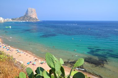 kumlu plaj calpe, İspanya