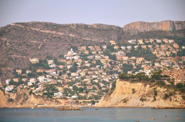 kumlu plaj calpe, İspanya