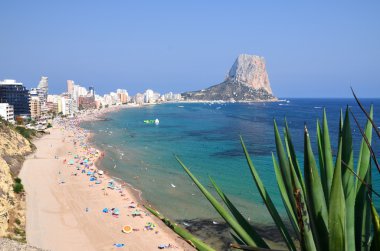 kumlu plaj calpe, İspanya