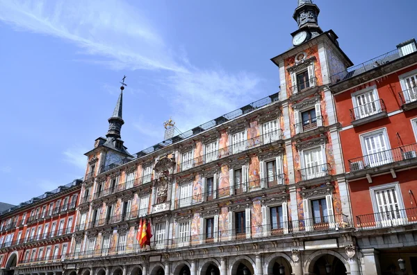 Plaza Mayor στη Μαδρίτη, Ισπανία — Φωτογραφία Αρχείου