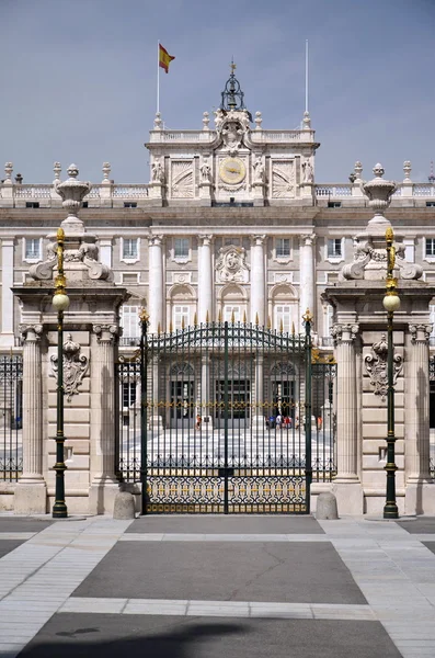 Royal Palace v Madridu, Španělsko — Stock fotografie