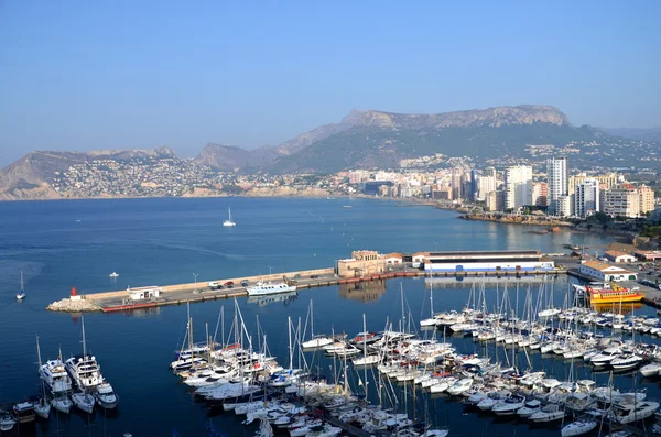 Marina in Calpe, Spain — Stock Photo, Image