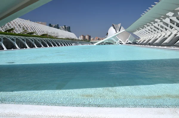 Ciudad de las Artes y las Ciencias en Valencia, España —  Fotos de Stock