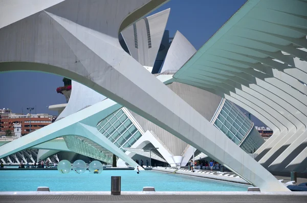 Cidade das Artes e Ciências em Valência, Espanha — Fotografia de Stock