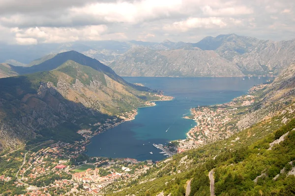 Boka Kotorska, Montenegro — Stockfoto