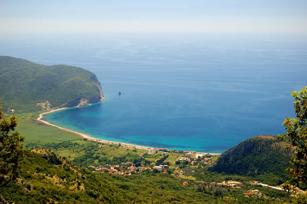 Kaunis maisema Adrianmeren Montenegrossa — kuvapankkivalokuva