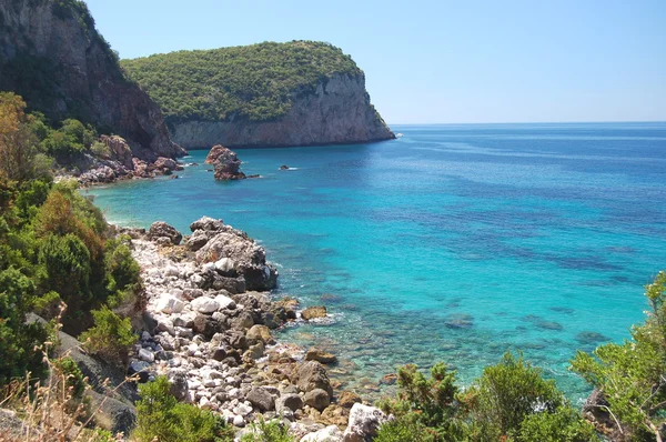 Bela paisagem do mar Adriático em Montenegro — Fotografia de Stock