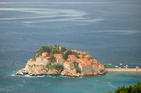 Sveti Stefan em Montenegro — Fotografia de Stock