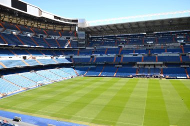 İspanya real Madrid'in Santiago bernabeu Stadyumu