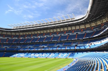 İspanya real Madrid'in Santiago bernabeu Stadyumu