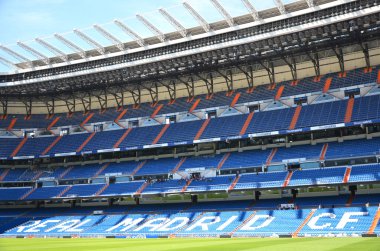 İspanya real Madrid'in Santiago bernabeu Stadyumu