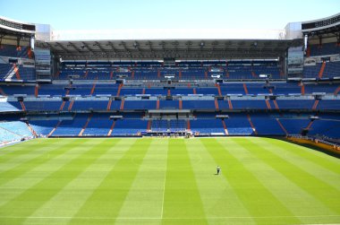 İspanya real Madrid'in Santiago bernabeu Stadyumu