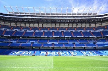 İspanya real Madrid'in Santiago bernabeu Stadyumu