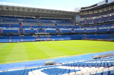 İspanya real Madrid'in Santiago bernabeu Stadyumu