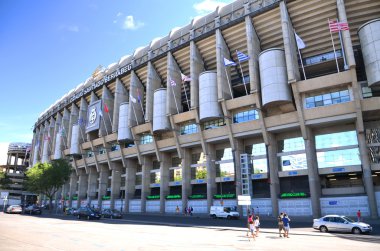 İspanya real Madrid'in Santiago bernabeu Stadyumu