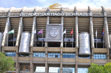 İspanya real Madrid'in Santiago bernabeu Stadyumu