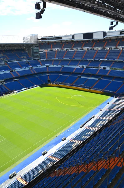 圣地亚哥伯纳乌球场的皇家马德里，西班牙 — 图库照片