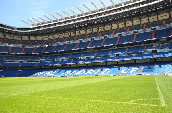 Stadion Santiago bernabeu real Madryt, Hiszpania — Zdjęcie stockowe