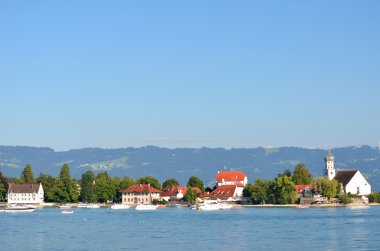 wasserburg haritasında ısmarlayarak lake bodensee, Almanya üzerinde