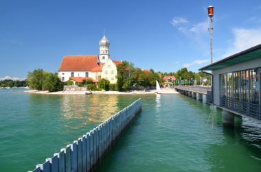 wasserburg kilese hakkındaki ısmarlayarak lake bodensee, Almanya üzerinde