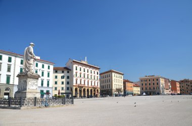 Piazza della republica Livorno, İtalya
