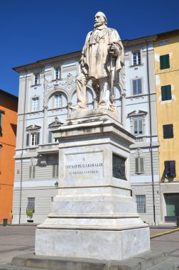 giuseppe garibaldi Lucca, Toskana İtalya heykeli