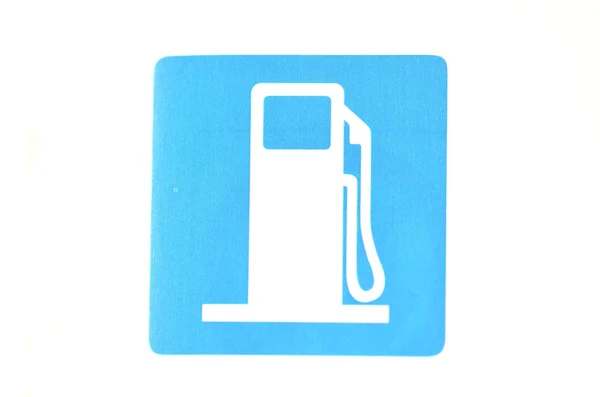 Gemeinsames Symbol, Tankstelle, Tankstelle — Stockfoto