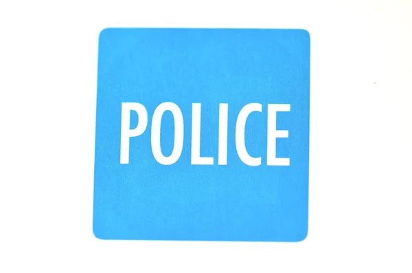 Κοινή σύμβολο, αστυνομία — Φωτογραφία Αρχείου